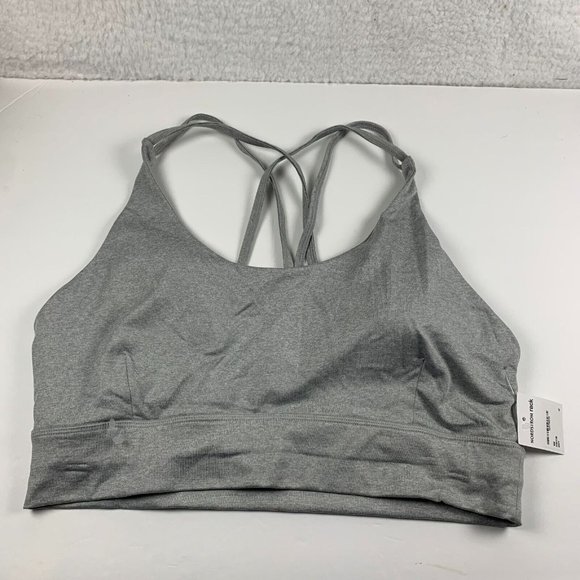Athletic Works Women’s Athletic Sports Bra Grey Size XXL/2XG‎ NWT 6282 - Picture 1 of 5